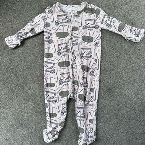 Caden Lane Golf Zipper Footie